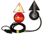 LED light kit magnetic mounting + triangles - Artnr: 02.023.19 4