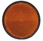 Adhesive orange catadioptric light 60 mm - Artnr: 02.023.32 15