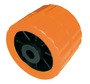 Central roller, orange 75 mm Ø hole 15 mm - Artnr: 02.029.04 26