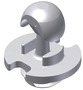 System mocowania paneli FASTMOUNT Standard Range Clip System - Self-tapping clip 16.8 mm-hole - Kod. 10.464.01 26