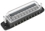 Wodoszczelna skrzynka bezpieczników płytkowych - Watertight blade fuse holder box 4 housings - Kod. 14.100.31 7