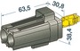Plug with gasket for 8/10 mm² wire - Artnr: 14.232.02 15