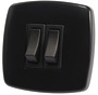 Wyłączniki świecznikowe Contemporary - Contemporary switch N. 1 black - Kod. 14.484.11 16