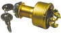 Watertight ignition key 5 positions brass - Artnr: 14.918.30 10