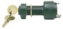 Watertight ignition key 3 positions brass - Artnr: 14.918.31 13