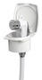 Pojemnik na prysznic New Edge z prysznicem Boris - Boris shower white finish PVC hose 2.5 mm - Kod. 15.248.00 9