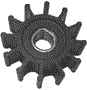 Silniki wewnątrzburtowe SHERWOOD - Pump rotor for water cooling - Kod. 16.194.64 33