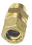 Brass comprssion joint female straight 10mm x 1/4“ - Artnr: 17.412.02 13