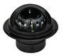 IDRA built-in compact compass w/black front rose - Artnr: 25.014.90 10