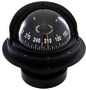 RIVIERA compass 4“ enveloping opening black/black front view - Artnr: 25.028.17 23