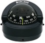 Kompasy RITCHIE Explorer 2'' 3/4 (70 mm) w komplecie z oświetleniem i kompensatorami - RITCHIE Explorer built-in compass 2“3/4 black/blac - Kod. 25.081.01 24