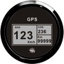 Prędkościomierz / licznik GPS GUARDIAN bez przetwornika Typ 1 Tarcza czarna, ramka czarna 12 Volt - Kod. 27.780.02 18