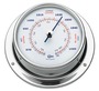 Barigo Sky Hygro-thermometer polished SS/white - Artnr: 28.987.01 17