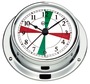 Barigo Tempo S polished clock w/radio sectors - Artnr: 28.680.11 14