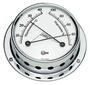 Barigo Tempo S polished clock w/radio sectors - Artnr: 28.680.11 16