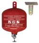 Spray powder extinguisher cylindrical 2 kg - Artnr: 31.515.22 38