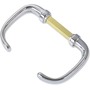 Double handle, chr.brass - Artnr: 38.348.50 24