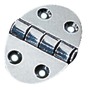 Zawias owalny - Hinge 35x51mm 1.5mm screws - Kod. 38.450.01 21