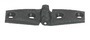 Black nylon hinge 98x65mm - Artnr: 38.823.20 32