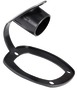 Black PVC cover x rod holder - Artnr: 41.168.03NE 5