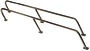 Boczna poręcz ze stali inox z nachylonymi wspornikami. Długość 140 cm - Kod. 41.685.00 9