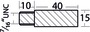Anody do wymienników ciepła/kolektora - Anode Volvo 67 mm x Ø 1/2’’ BSPT - Kod. 43.540.10 18