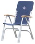 Alum.fold.chair DECK blue - Artnr: 48.353.05 11