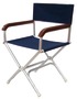 Director folding chair navy blue polyester - Artnr: 48.353.16 42