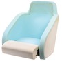 Anatomic seat H54 RAL 9010 - Artnr: 48.410.01 8