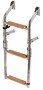 S.S/wood ladder 5 steps - Artnr: 49.566.05 8