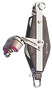 Bloczki łożyskowane Wind Speed VIADANA - dla lin mm 12 - 1 rolka, szekla lub krętlik - Kod. 55.070.12 56