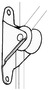 Bloczki zwrotne dla szotów rolfoka SEA SURE - mocowanie stojące z wyjmowaną rolką, możliwość zamontowania w dwóch pozycjach - Kod. 55.506.00 11
