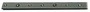 Anodized alloy rail 22x3 mm (2 mt bar) - Artnr: 61.510.93 12