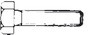 Exagonal S.S bolt 12x80 BULL12X80 - Artnr: A2-933-12X080 4