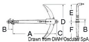 Admiralty anchor 10 kg - Artnr: 01.114.10 13