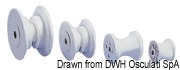 Nylon spare pulley 40 mm - Artnr: 01.346.51 5
