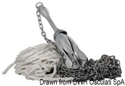 Grapnel anchor package 8 kg - Artnr: 01.700.03 19