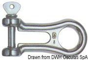 Łącznik do łańcucha KONG Chain gripper z nierdzewnej stali 6/8 mm - Kod. 01.743.01 48