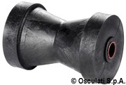 Central roller, black 130 mm - Artnr: 02.003.00 20
