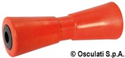 Orange central rolle 200 mm Ø hole 21 mm - Artnr: 02.032.49 67