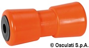 Orange central rolle 200 mm Ø hole 21 mm - Artnr: 02.032.49 70