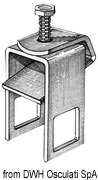 Mounting bracket for roller 30 x 60 mm - Artnr: 02.040.81 12