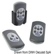 Remote control kit for windlass, 3 buttons - Artnr: 02.366.00 8