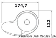 Italwinch Smart V windlass 800 W 12 V - 6 mm ISO low - Artnr: 02.402.02 7