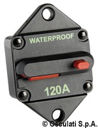 Wodoszczelny włącznik termiczny chroniący windę i ster strumieniowy. Wersja zewnętrzna. 80A - Kod. 02.751.80 12