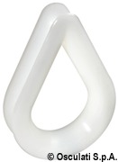 White nylon thimble Ø 15 mm - Artnr: 05.328.15 6