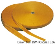 Nylon band, colour gold 30 mm - Artnr: 06.399.30 4