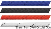 Marlow Mattbreid polyester rope, red 10 mm - Kod. 06.435.10RO 41
