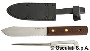 Set: SS knife + Marlin spike + leather cover - Artnr: 10.285.20 6