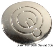 10 plastic caps for Q-SNAP snap fasteners - Artnr: 10.300.17 25